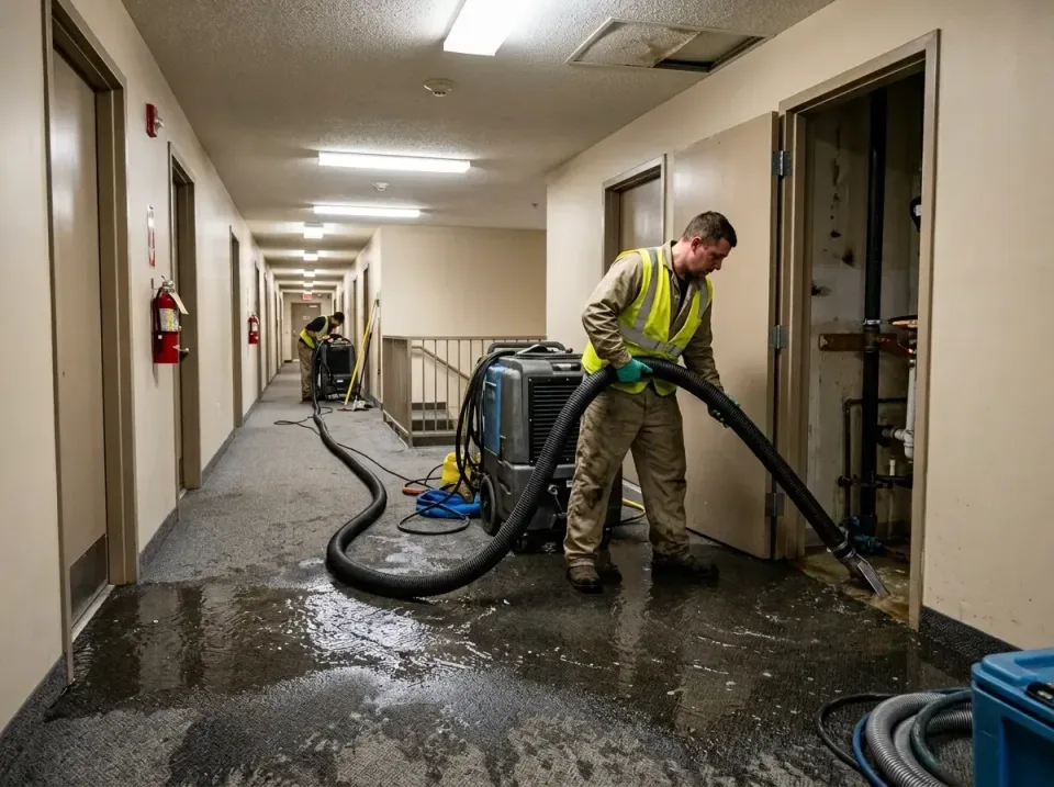 multi-unit-apartment-hallway-f-005 — frequently asked questions, Emergency Burst Pipe Water Extraction & Removal in Petaluma…